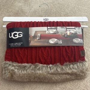 UGG Classic Cable Knit Table Runner